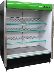 GÓNDOLA REFRIGERADA PARA FRUTAS Y VERDURAS